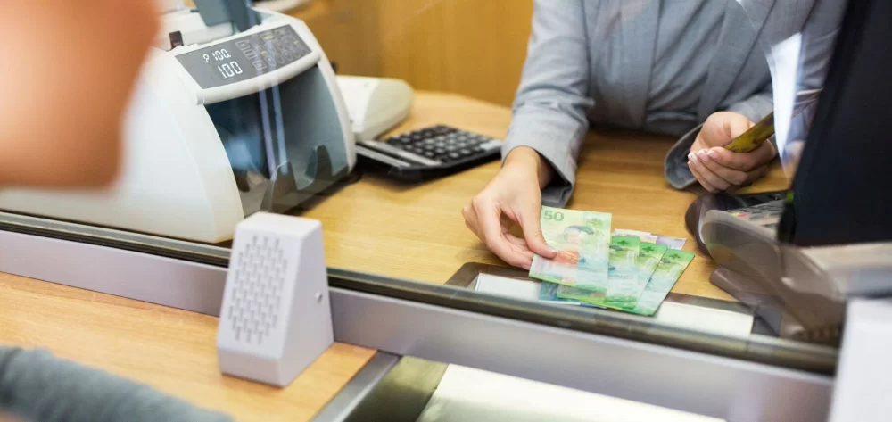 Geld Franken Reisecheck Bank